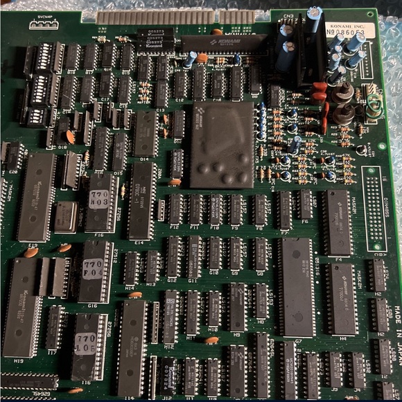 AJAX Konami Jamma Arcade Game PCB Board C13b - Picture 4 of 7